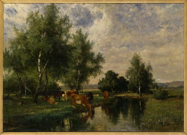 Summer Landscape in Blekinge by Edvard Bergh