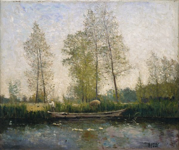 Seine. Motif from St Germain by Carl Fredrik Hill