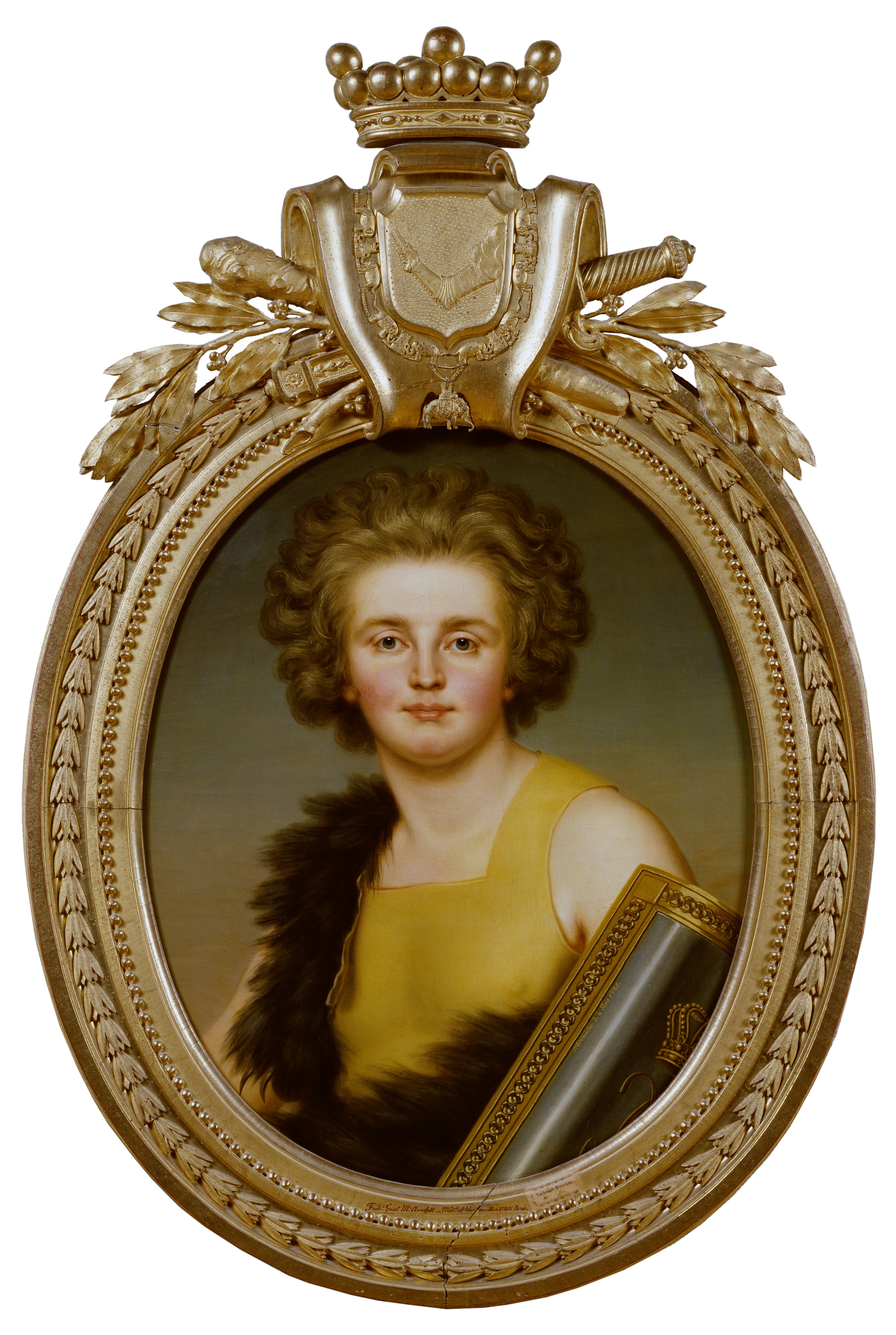 Gustaf Mauritz Armfelt in Scythian Tourney Dress by Adolf Ulrik Wertmüller