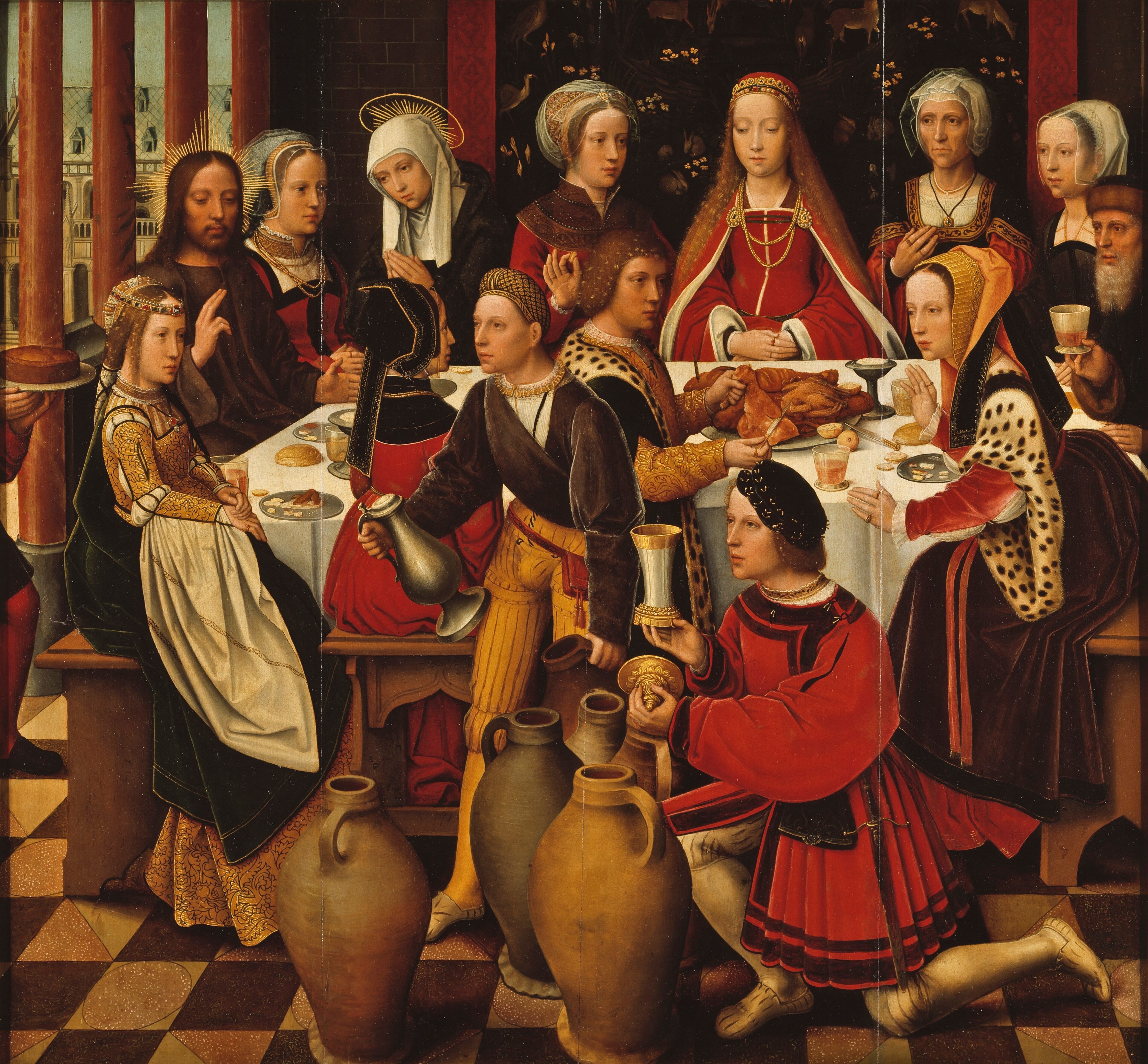 The Wedding in Cana by Gerard David