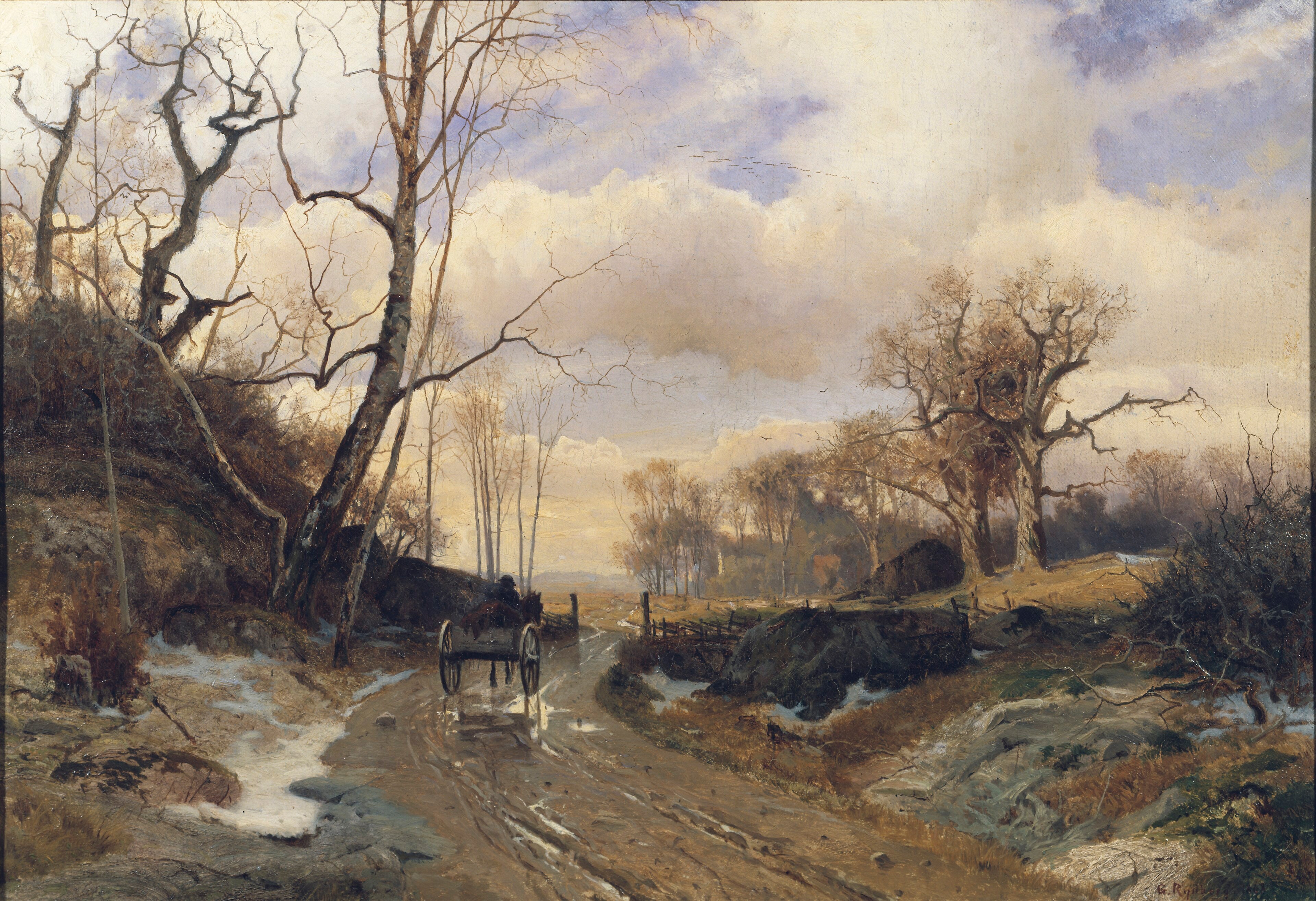 Spring in Skåne by Gustaf Rydberg