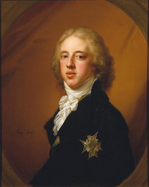 Gustav IV Adolf by Johann Baptist von Lampi the Elder