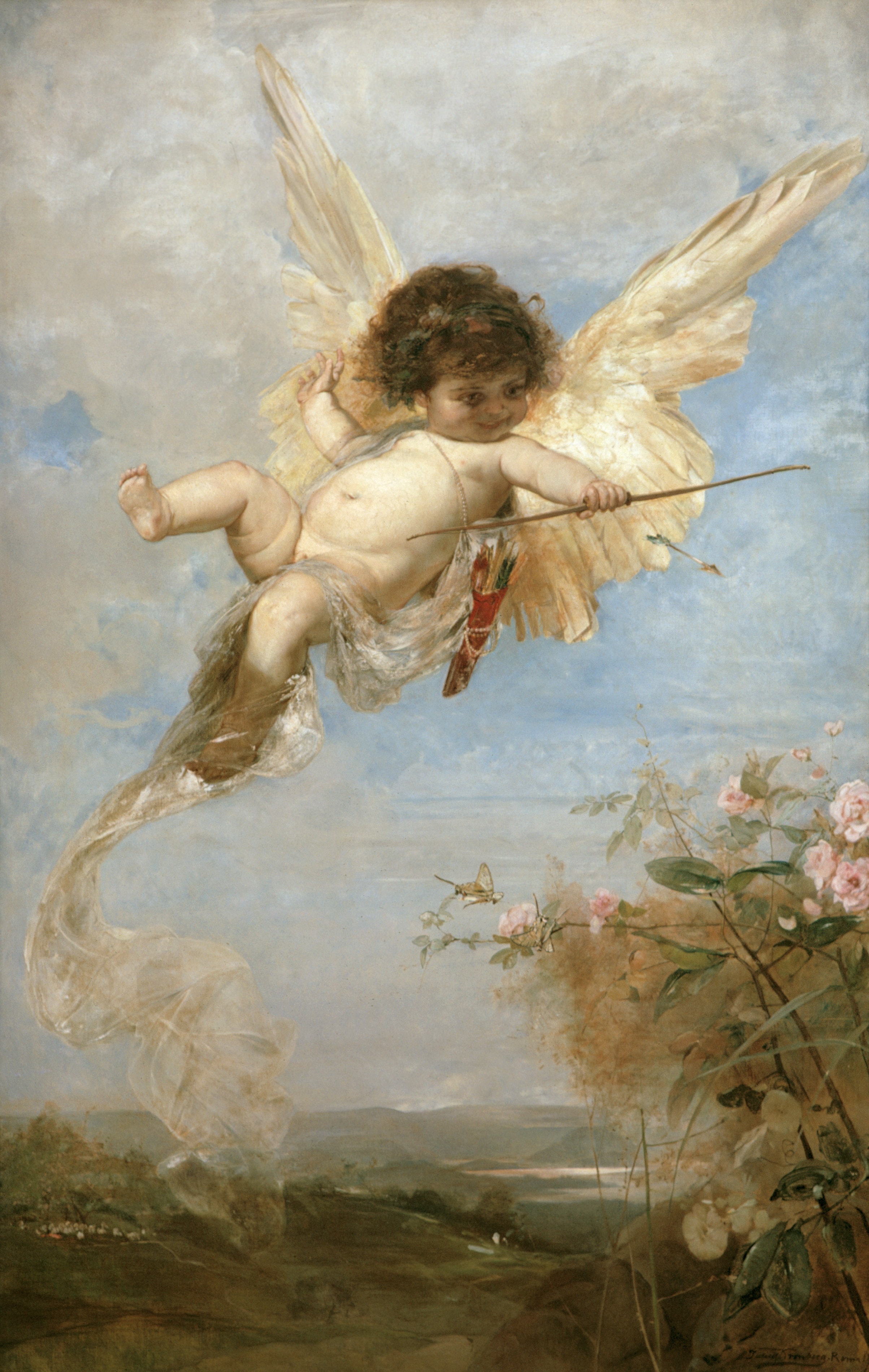 Cupid by Julius Kronberg