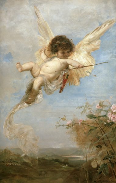 Cupid by Julius Kronberg