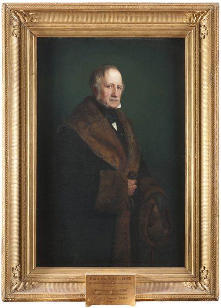 The Artist's Father Col. Count Eugène von Rosen at the Age of 71 by Georg von Rosen