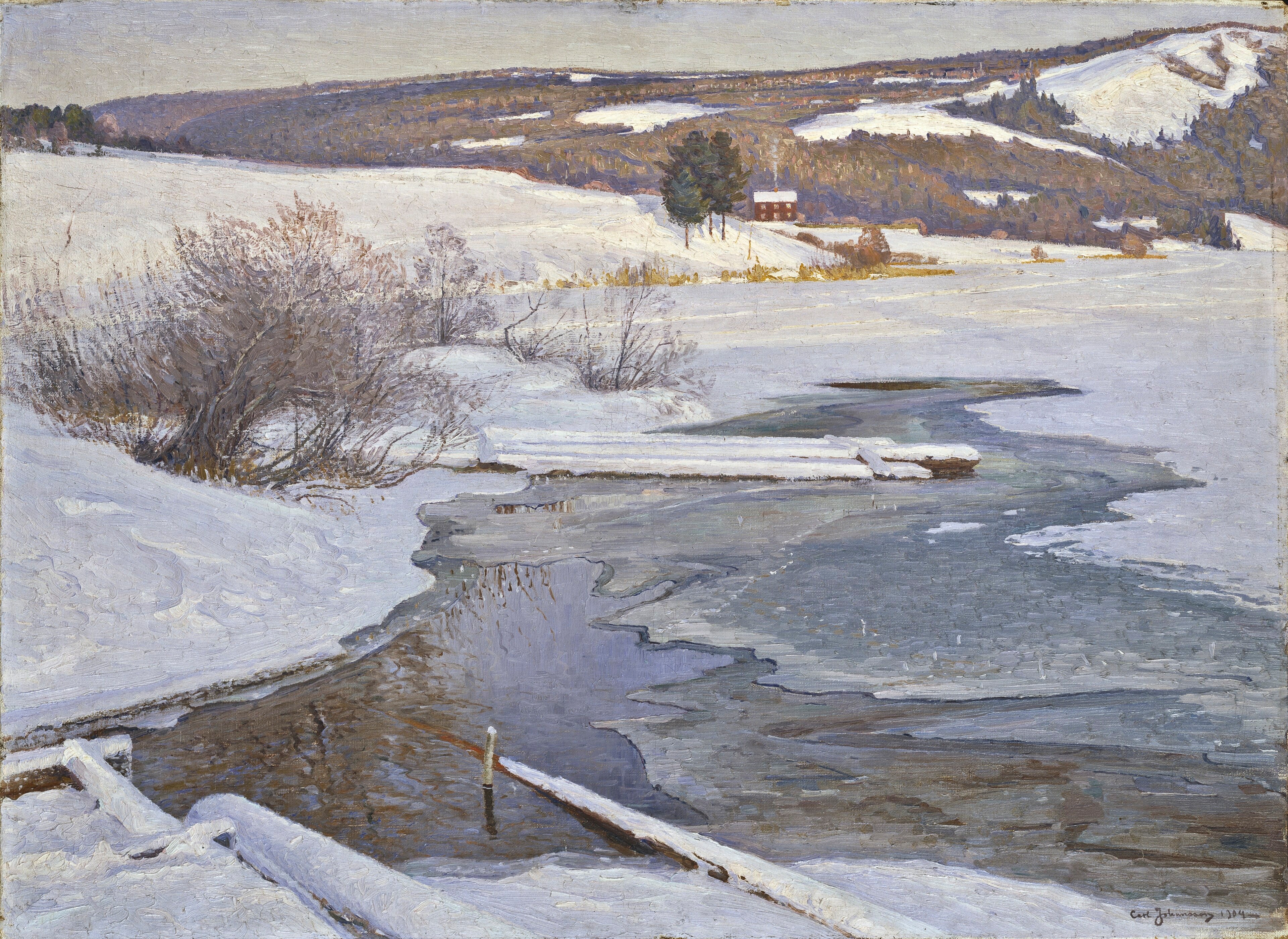 A Cold September Day in Medelpad by Carl Johansson