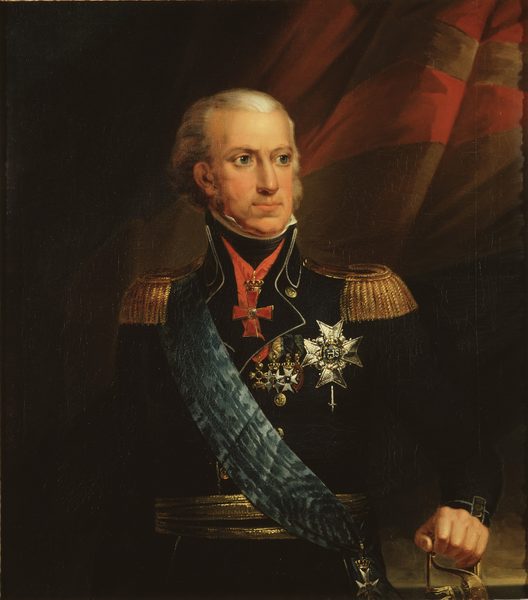 Karl XIII, 1748-1818, King of Sweden and Norway by Carl Frederik von Breda