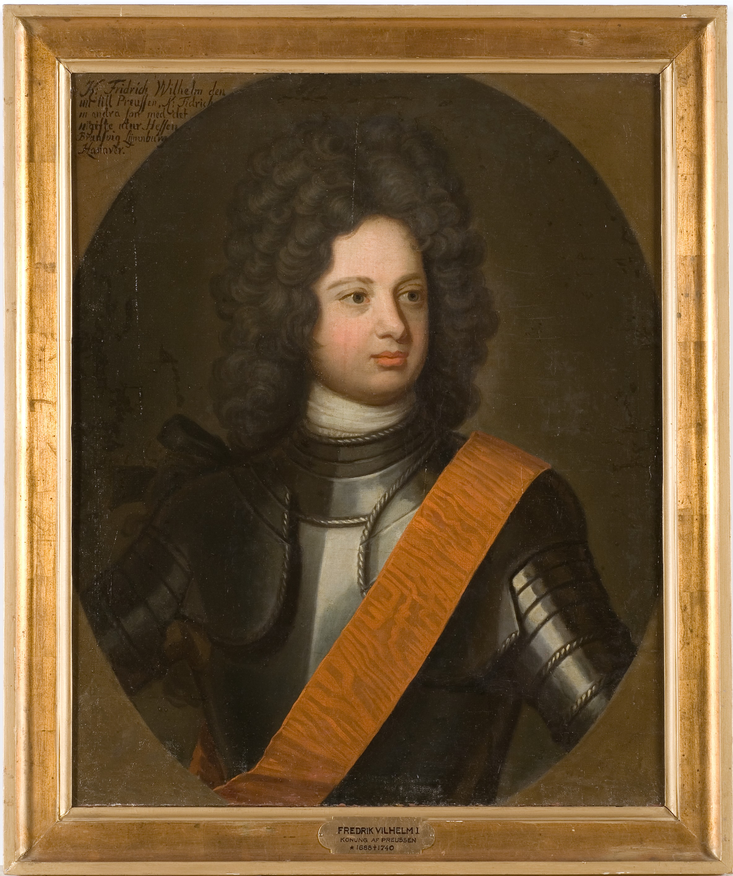 Friedrich Wilhelm I of Prussia by Friedrich Wilhelm Weidemann