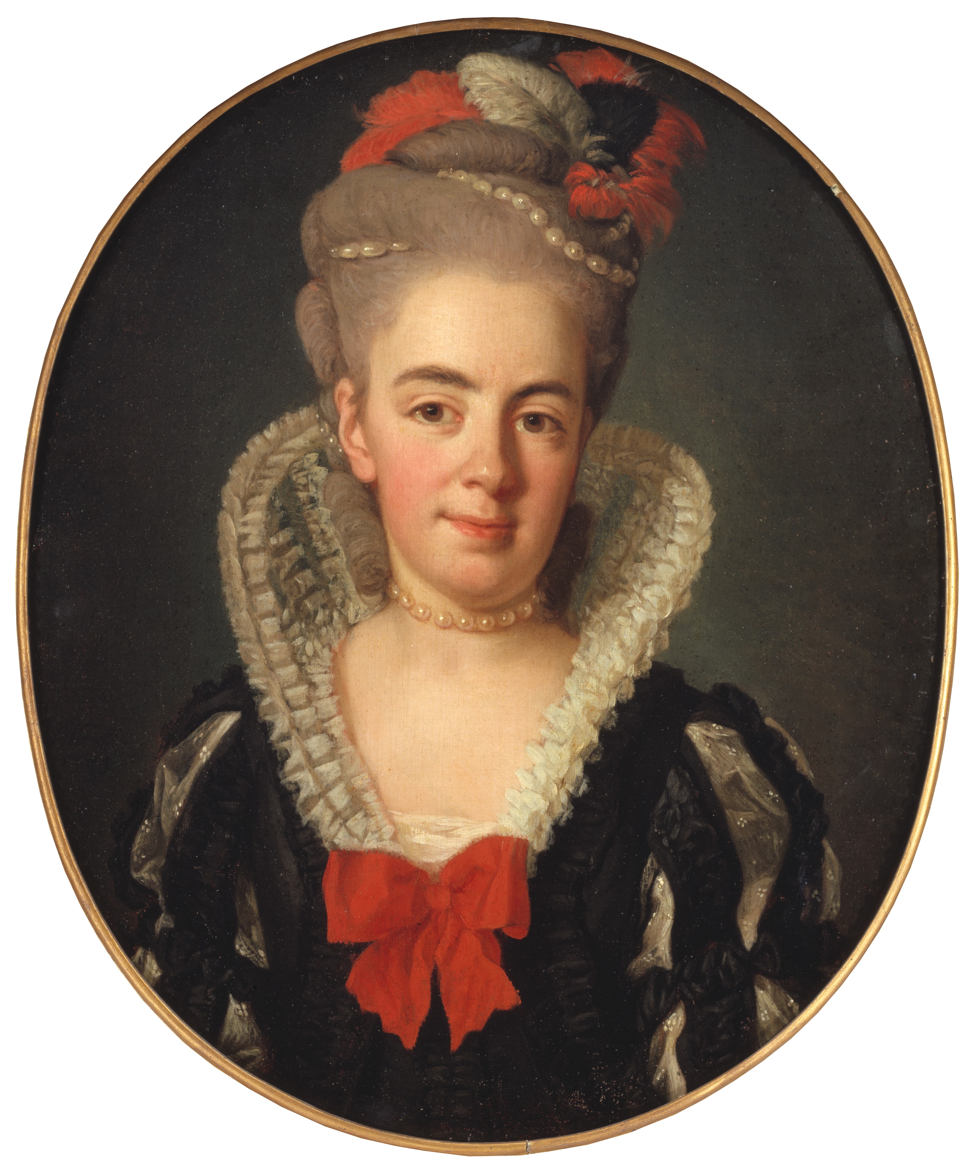 Anna Charlotta Stapelmohr, 1754-1791, g Schröderheim by Per Krafft the Elder