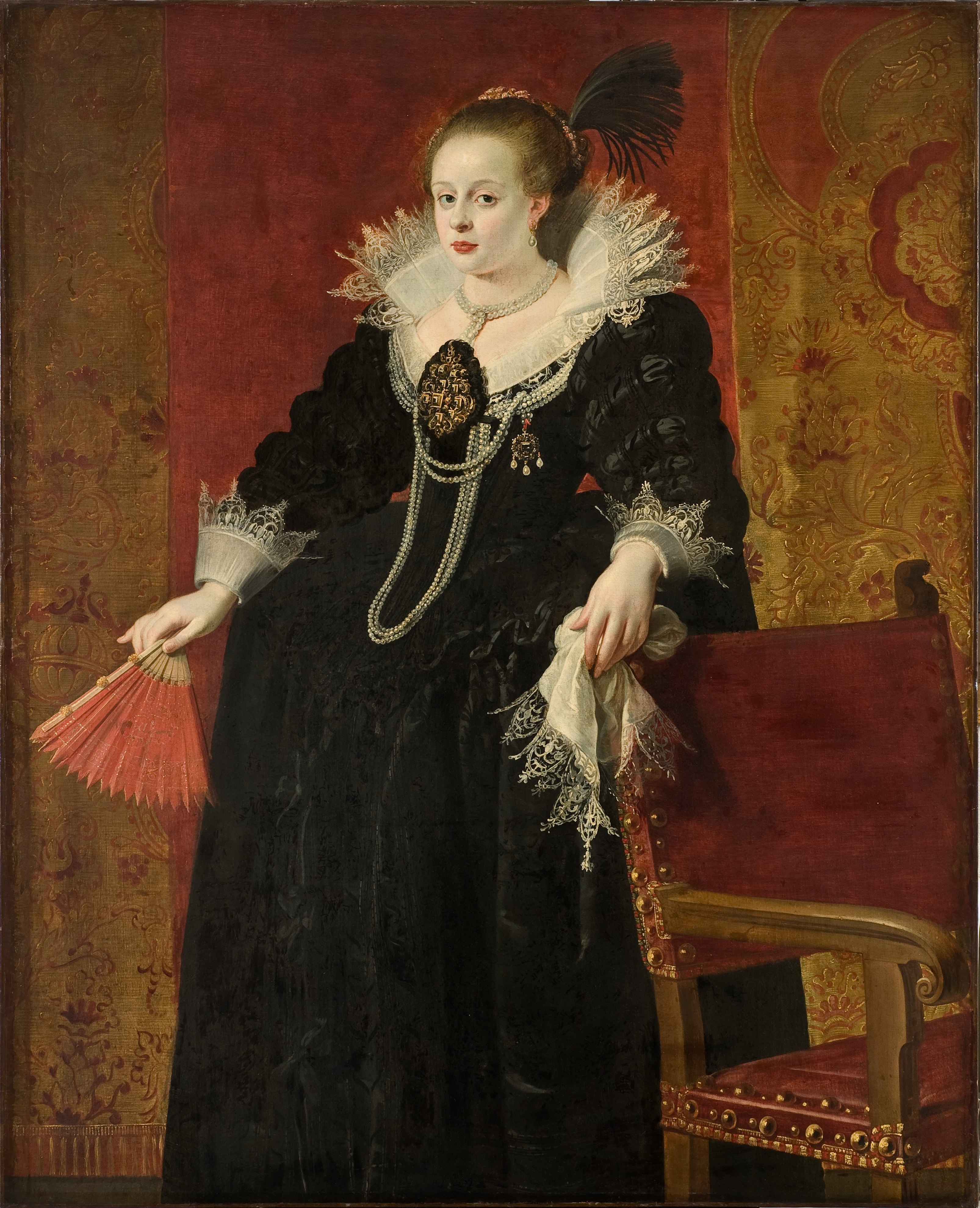 Anne of Austria, Consort of Emperor Mathias by Gaspar de Crayer