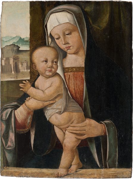 Madonna and Child by Marco Basaiti