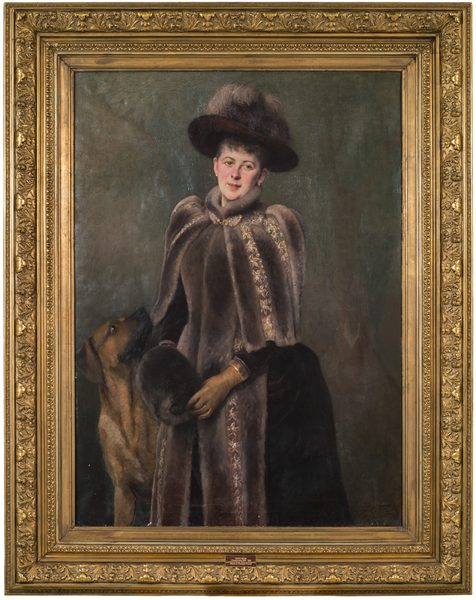Beate Rosencrantz (1855-1925), g.m. Patrick Baron Seton by Hildegard Thorell