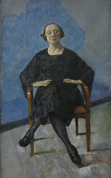 Naima Wifstrand, the Actress by Christian Krohg