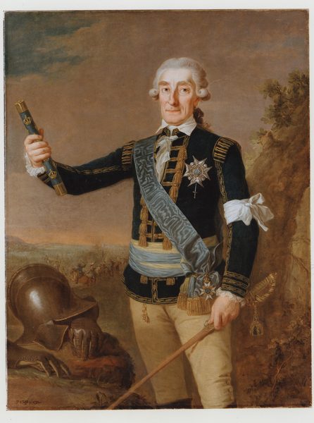 Johan August Meijerfeldt, 1725 - 1800. Greve, fältmarskalk by Per Krafft the Elder
