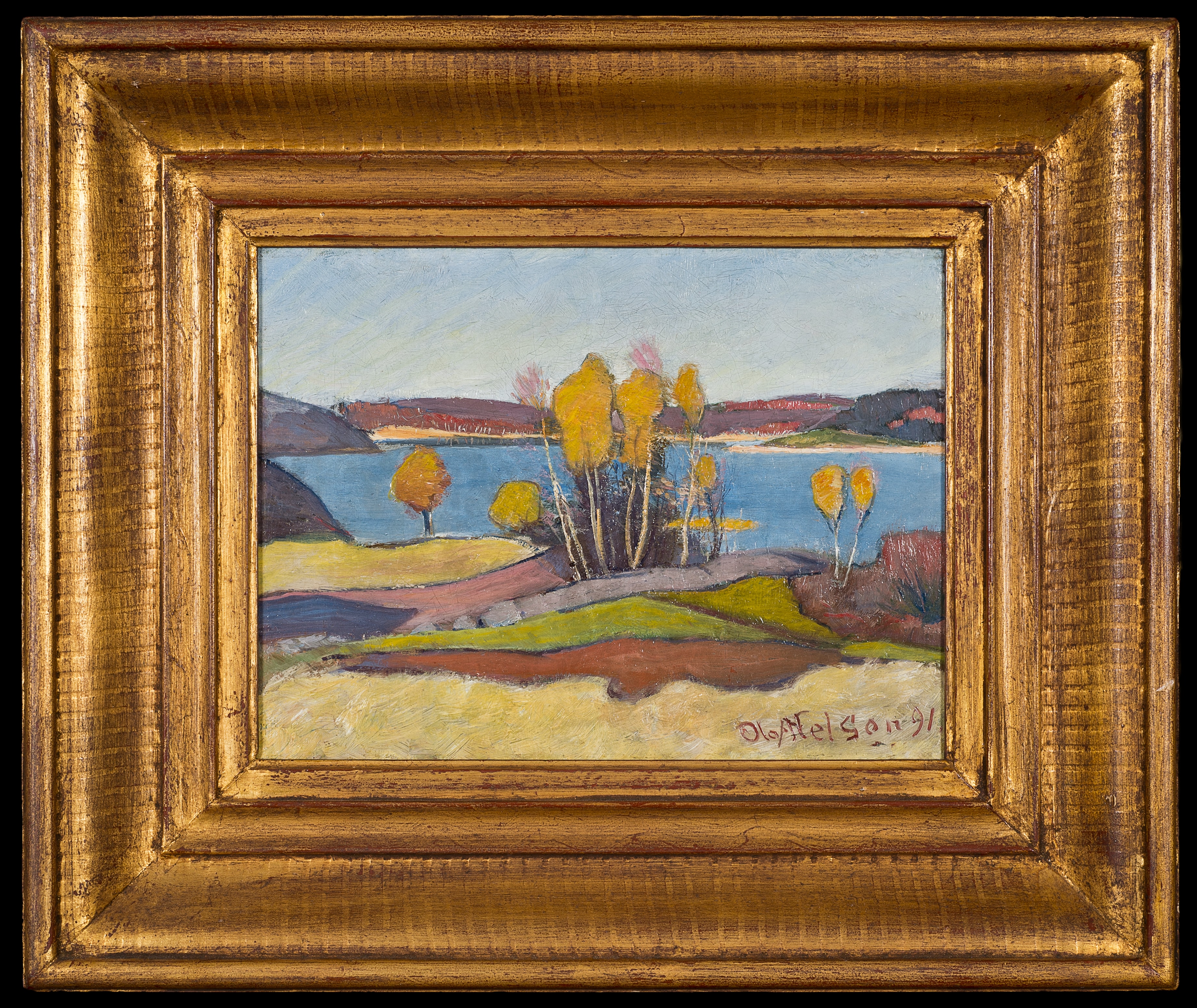 Höst vid Vänern (Åmål) by Olof Sager-Nelson
