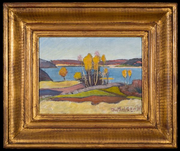 Höst vid Vänern (Åmål) by Olof Sager-Nelson