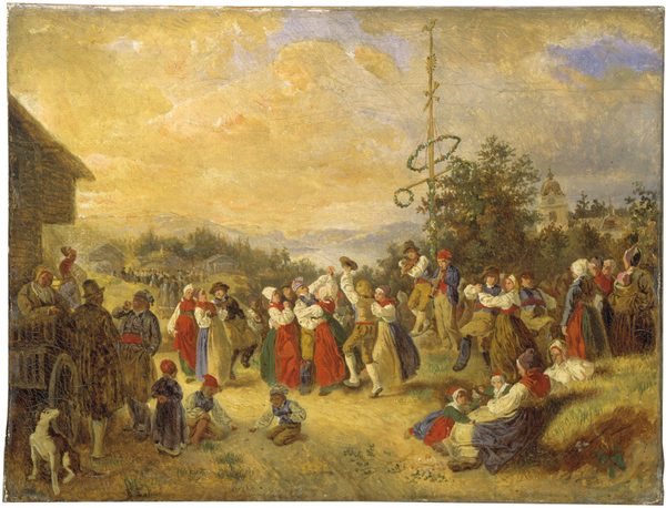 Midsummer Dance at Rättvik by Kilian Zoll
