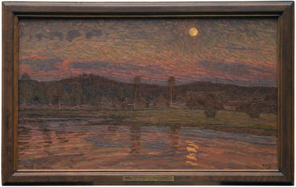 Moonlit Landscape by Herman Norrman