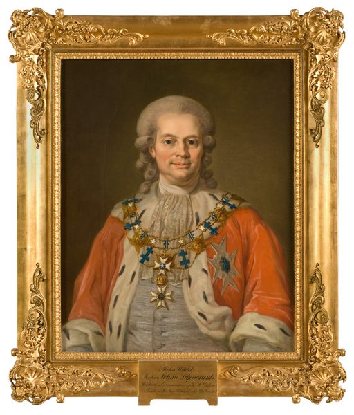 Johan Liljencrantz, 1730-1815, greve by Lorens Pasch the Younger
