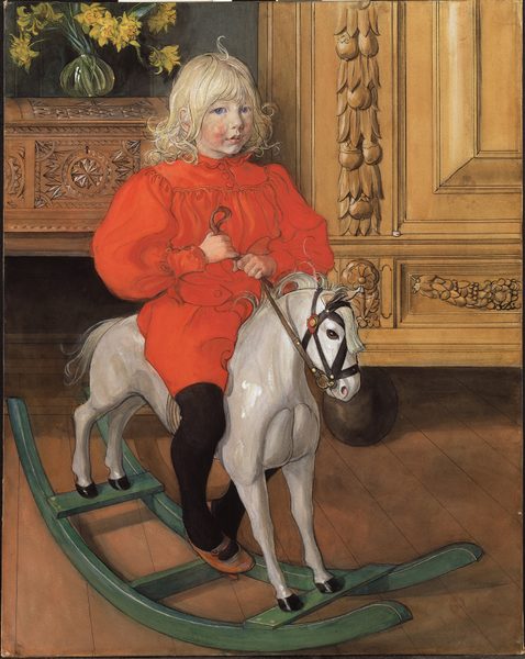 "Murre". Portrait of Casimir Laurin by Carl Larsson