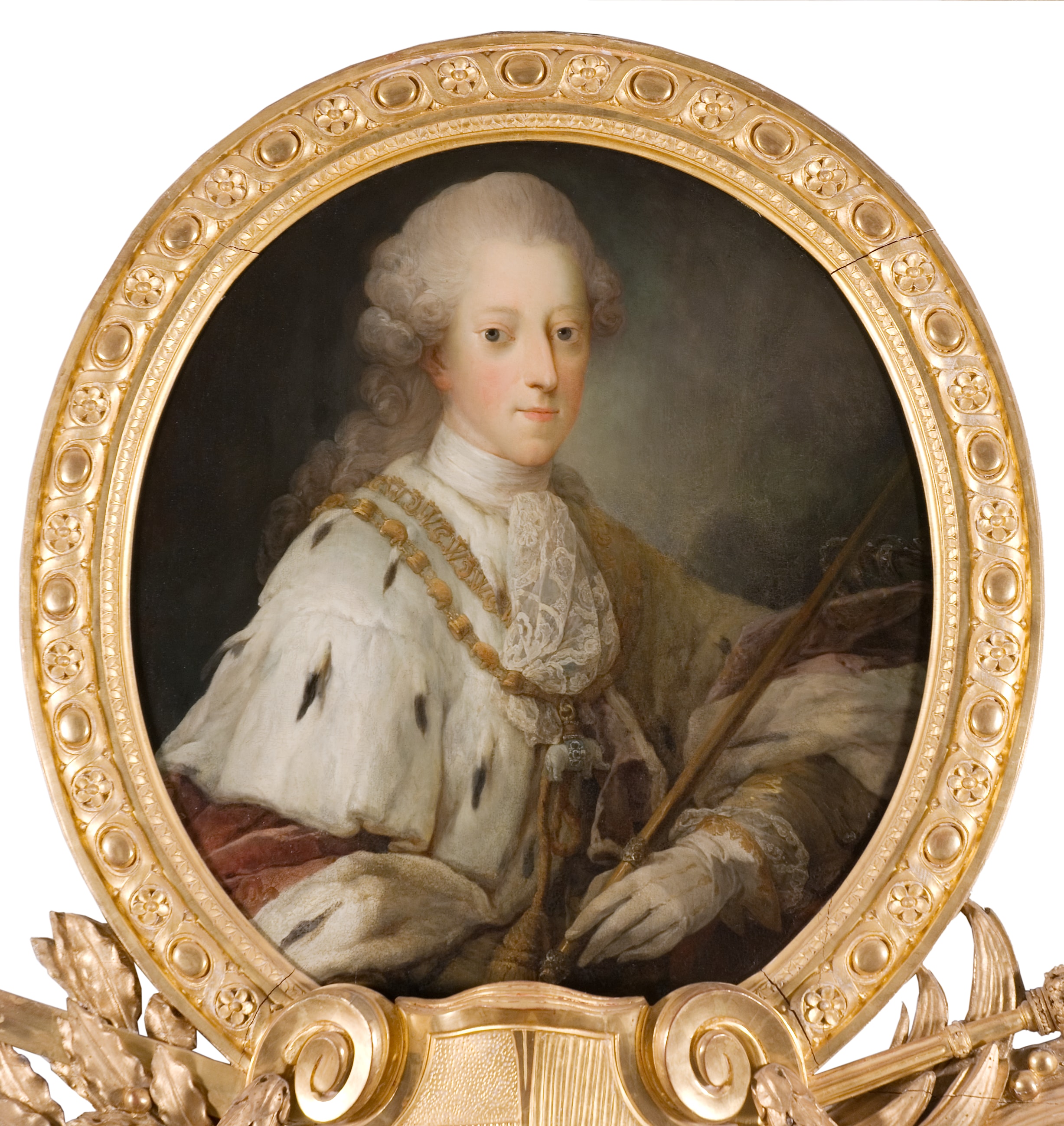 Kristian VII, 1749-1808, konung av Danmark by Carl Gustaf Pilo