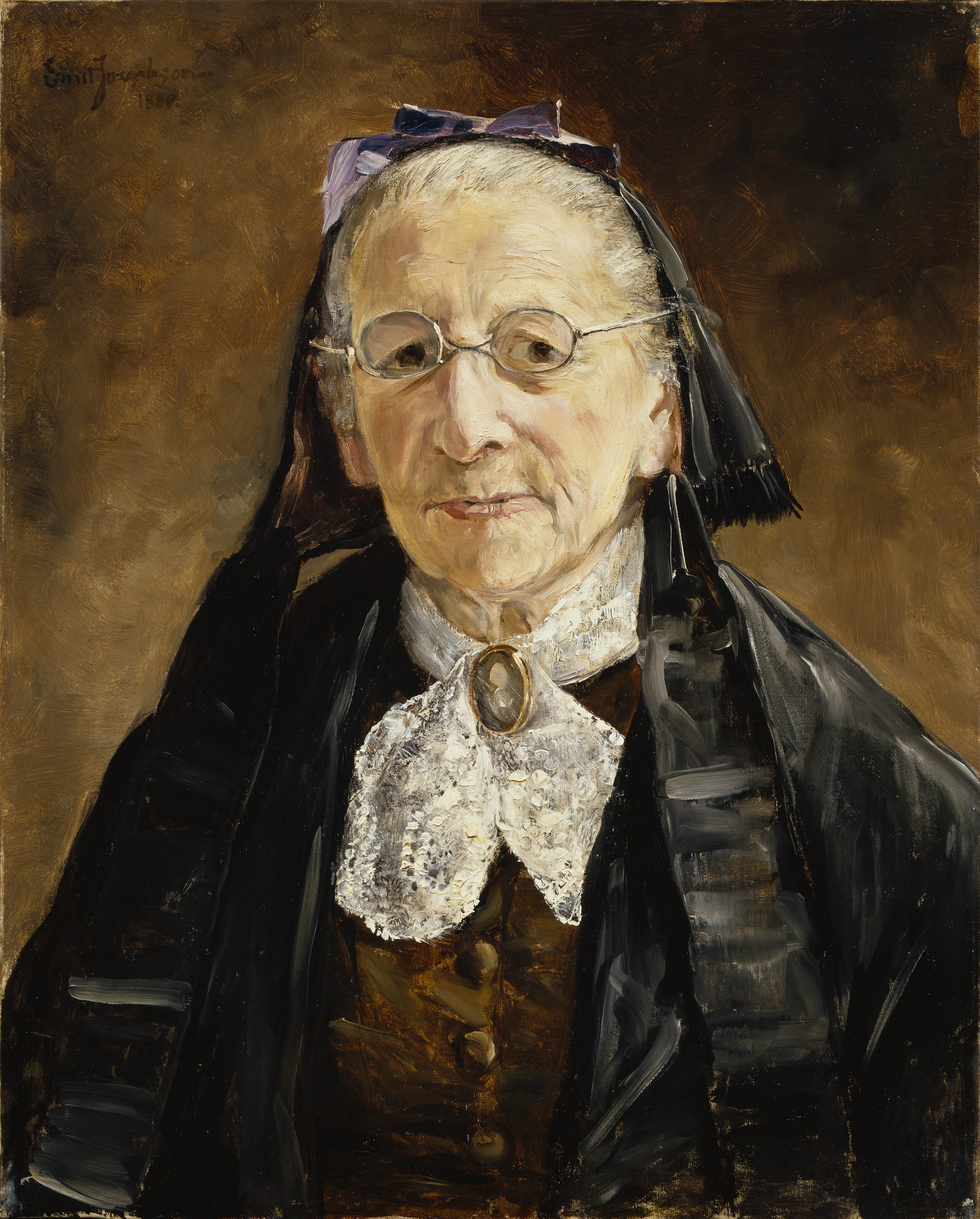 Mrs Hanna Marcus by Ernst Josephson