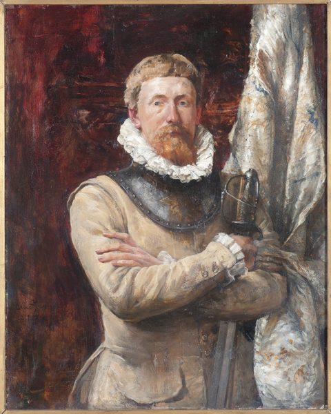 Hugo Birger, the Artist, as a Mercenary by Ernst Josephson