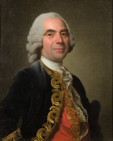 Portrait of a Cavalier by Alexander Roslin