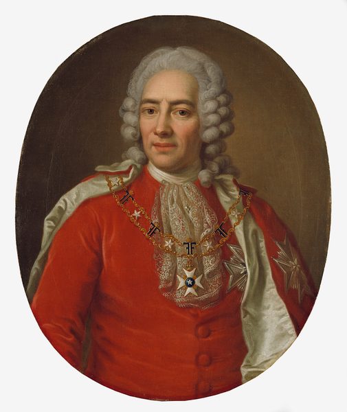 Nils Esbjörnsson Reuterholm, 1676-1756, gift med Hedvig Sofia von Leopold by Ulrika Pasch