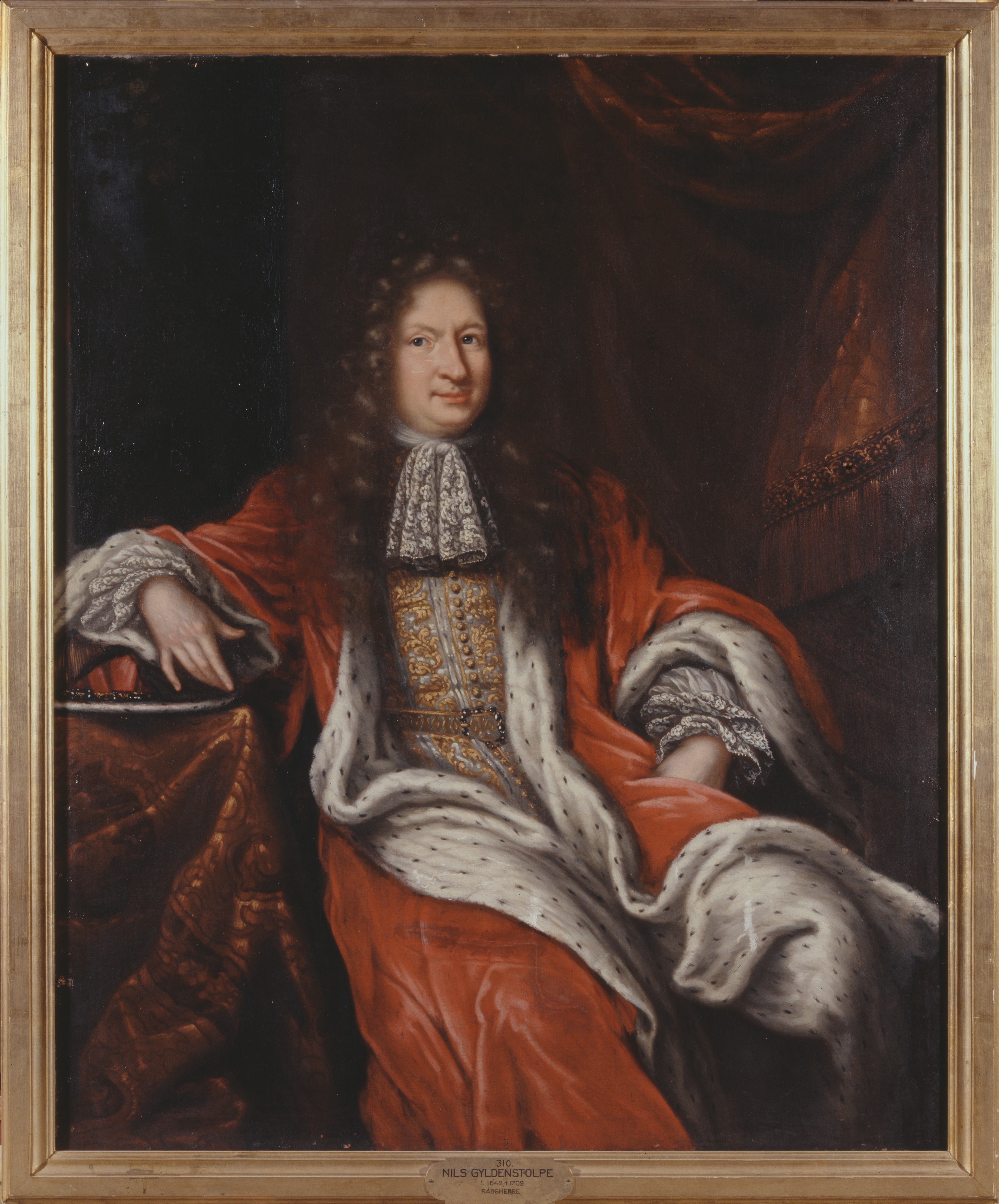 Nils Gyldestolpe, 1642-1709 by David Klöcker Ehrenstrahl