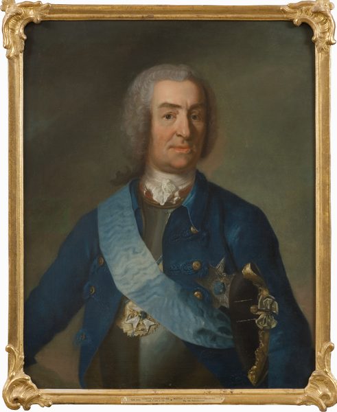Mattias Alexander von Ungern-Sternberg, 1689-1763, friherre by Johan Henrik Scheffel