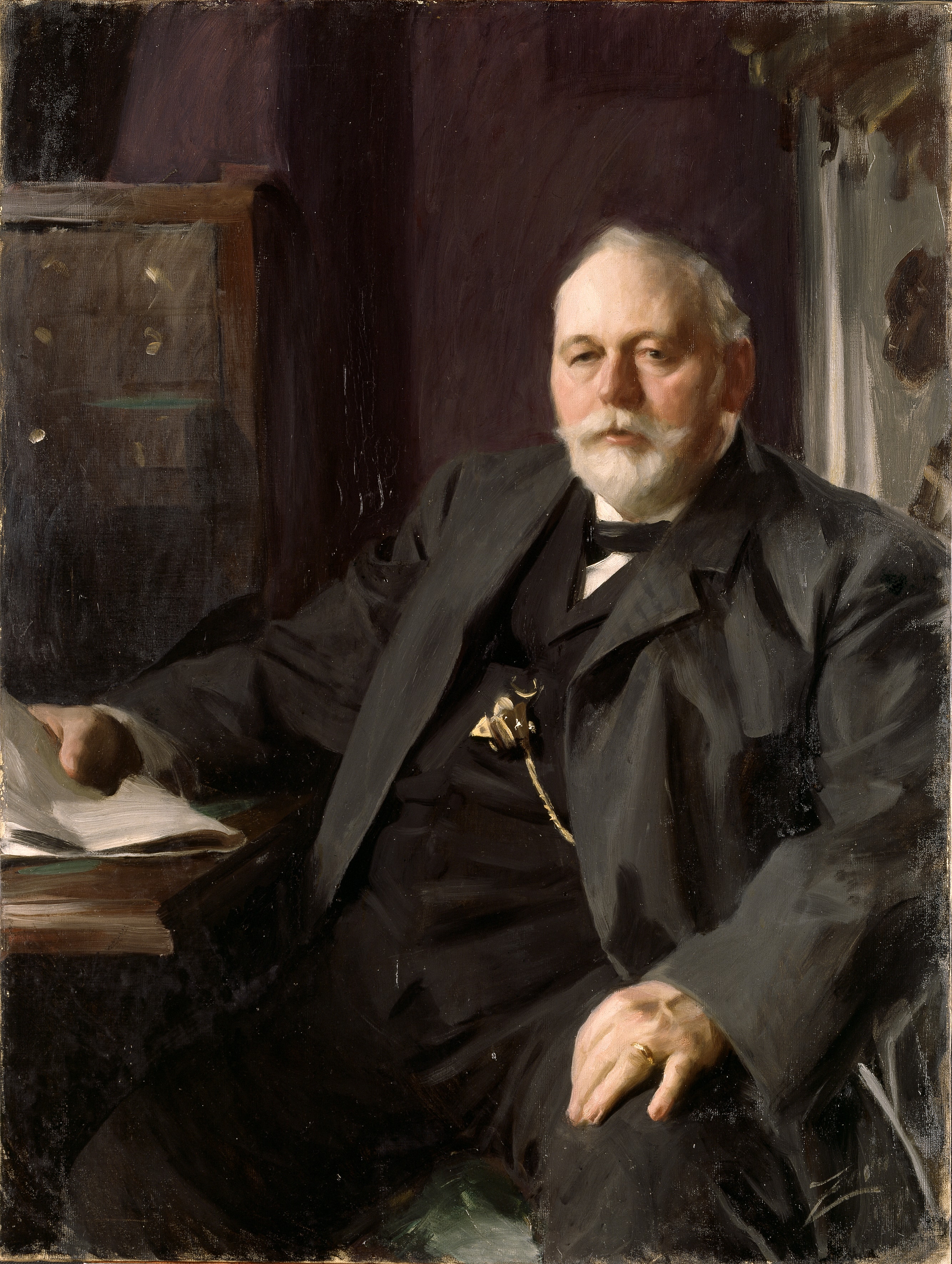 Mr Frans R. Heiss by Anders Zorn