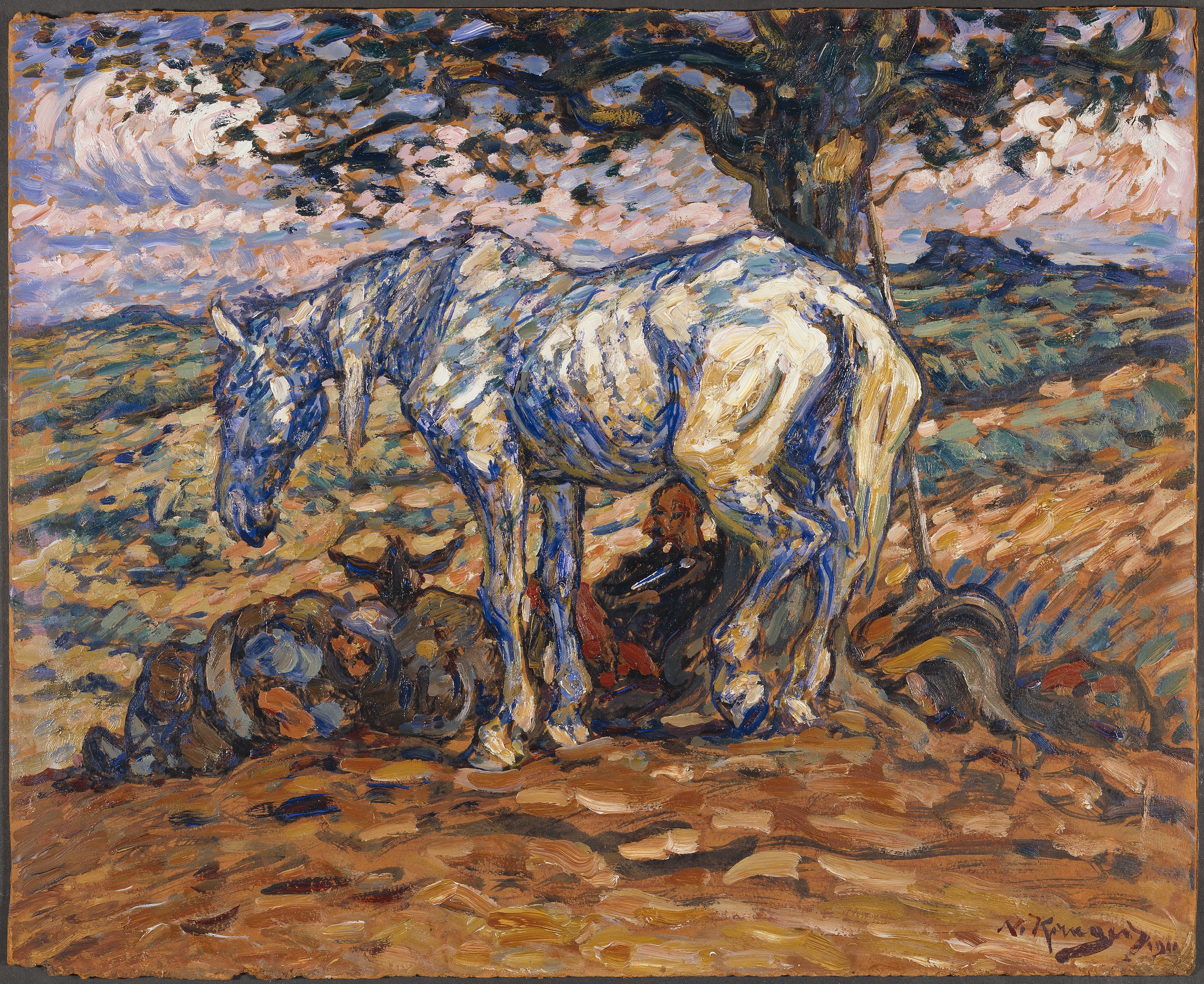 Don Quihote's Horse Rosinante by Nils Kreuger