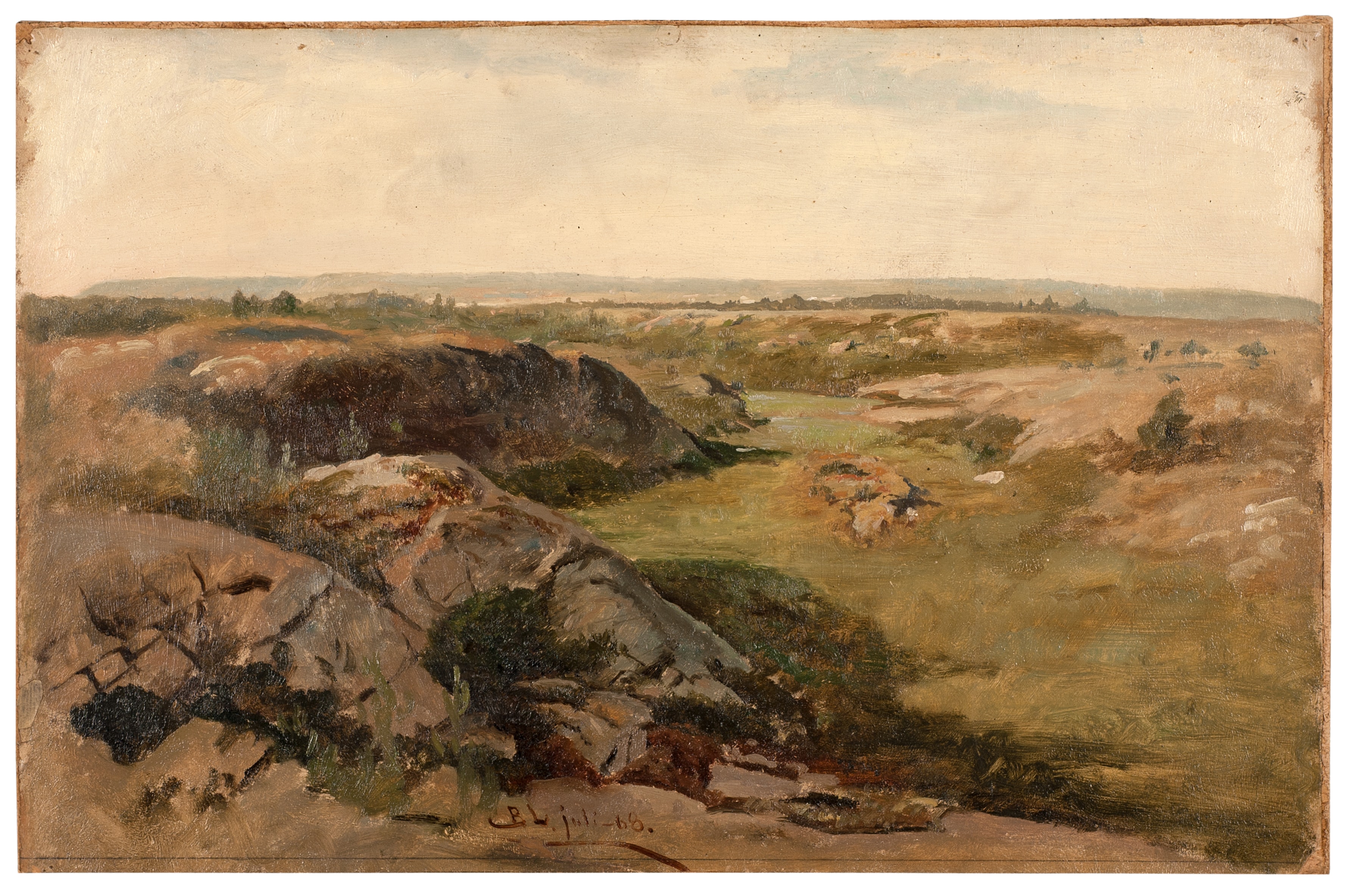 Undulating Country. Study by Berndt Lindholm
