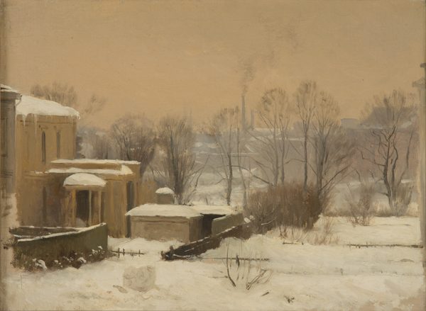 Urban Snow. Study by Gustaf Rydberg
