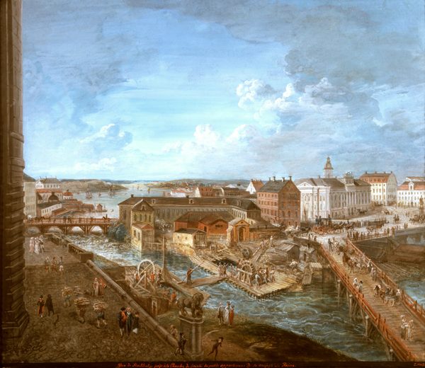 View of Stockholm by Elias Martin