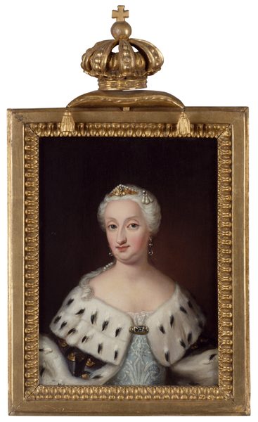 Ulrika Eleonora d.y., 1688-1741, drottning av Sverige, gift med kung Fredrik I by Ulrika Pasch
