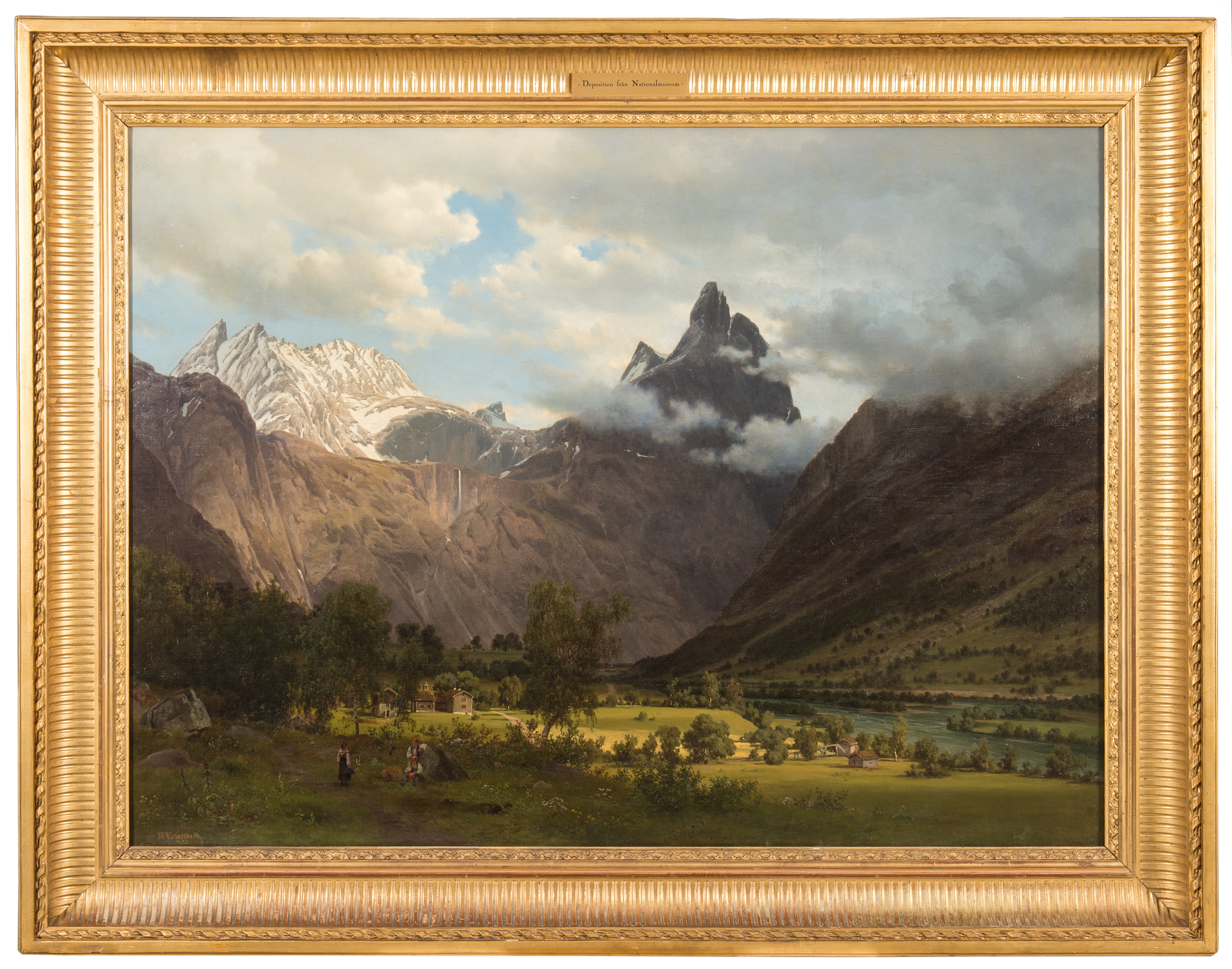 Landscape from Romsdalen by Johan Fredrik Eckersberg