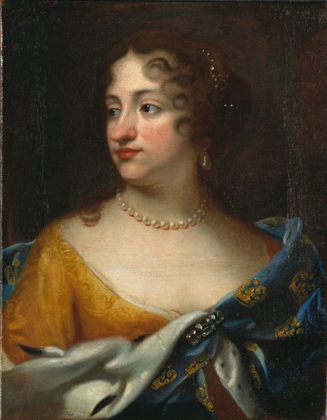 Ulrika Eleonora d.ä. 1656-1693, drottning av Sverige prinsessa av Danmark by Jacques d'Agar