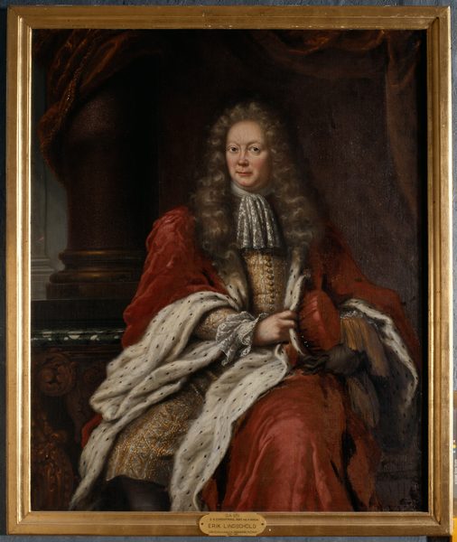 Erik Lindsköld, 1634-1690 by David Klöcker Ehrenstrahl