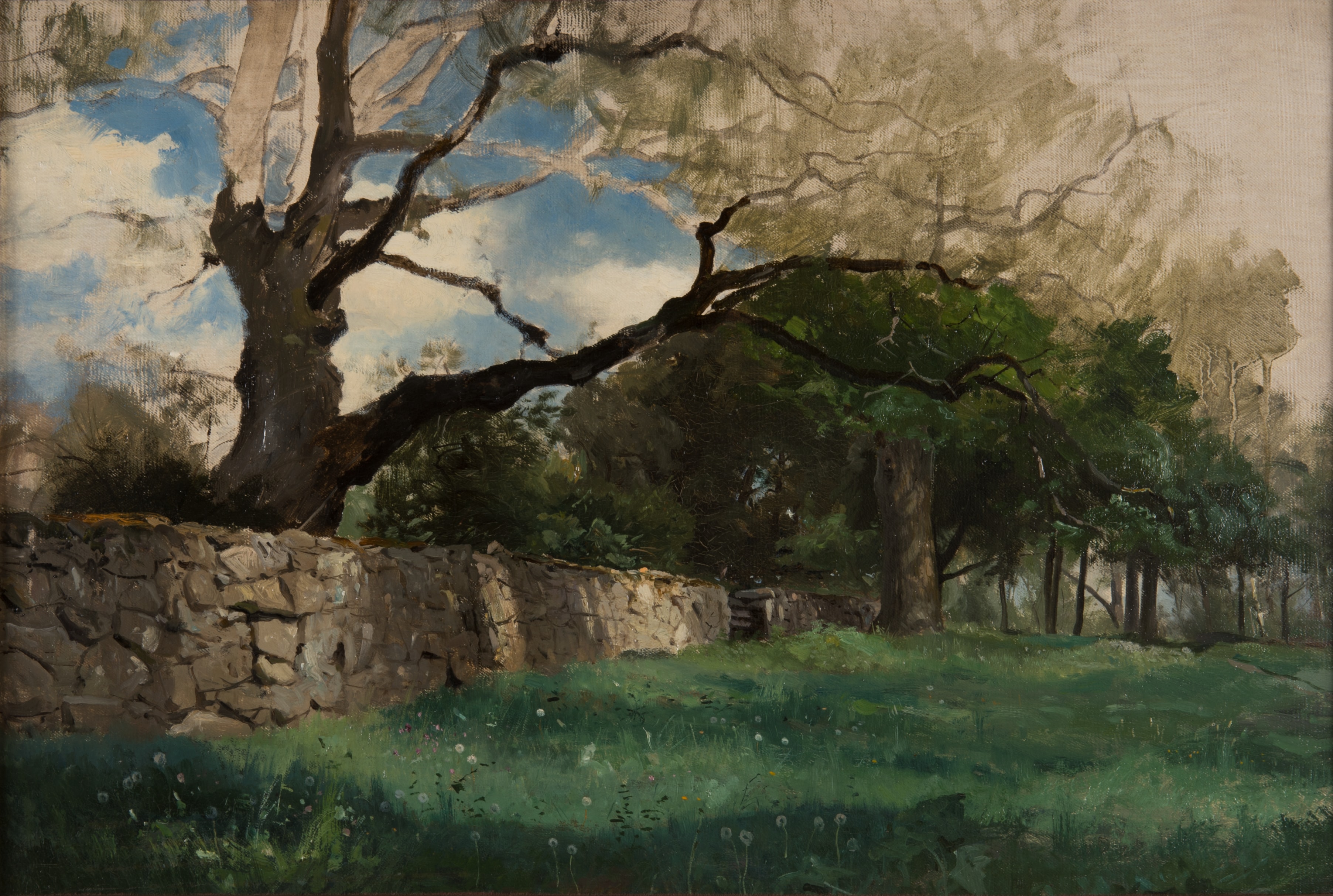 Landscape at Torsebro, near Kristianstad by Gustaf Rydberg