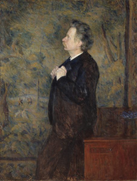 Edvard Grieg, composer by Erik Werenskiold