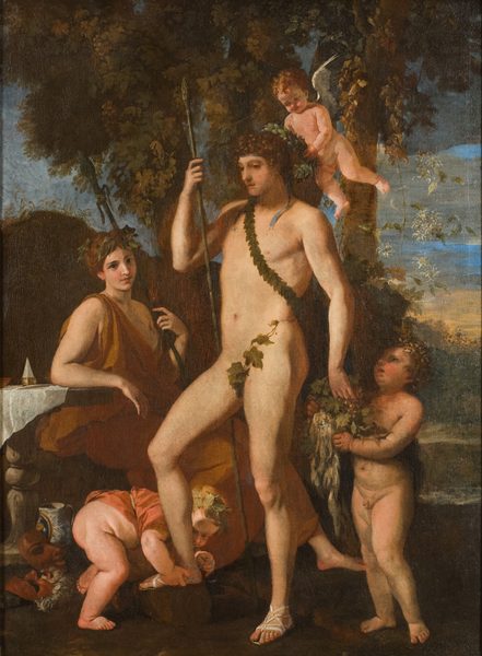 Bacchus-Apollo by Nicolas Poussin