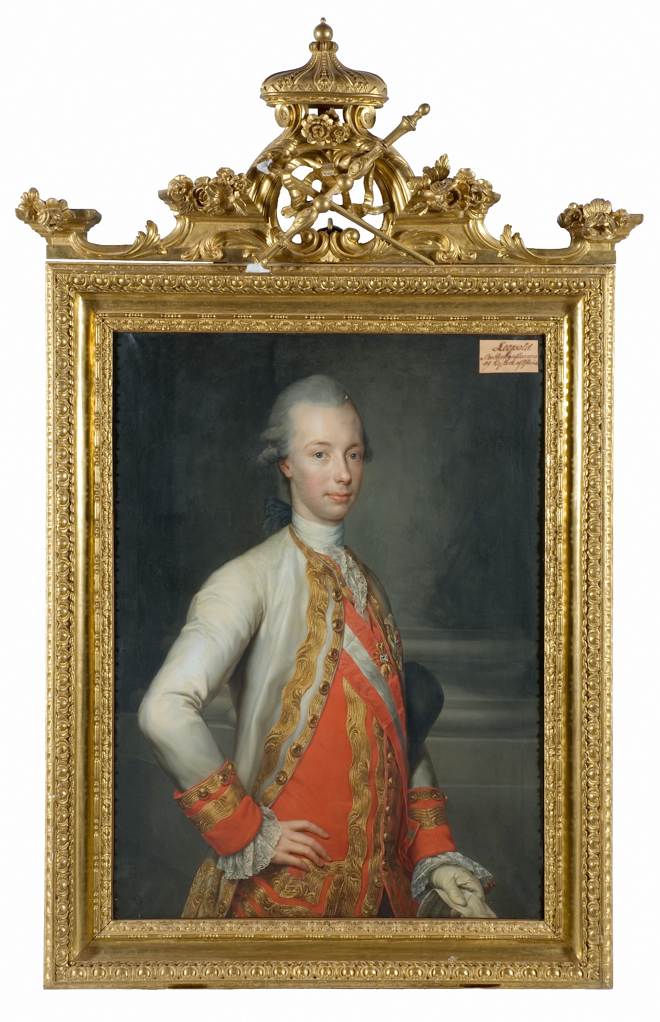Portrait of Leopold II, 1747-1792 by Anton Raphael Mengs