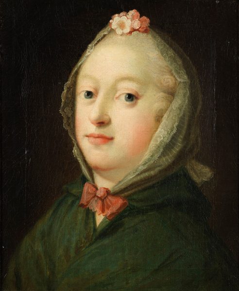 Louise, Queen of Denmark by Carl Gustaf Pilo