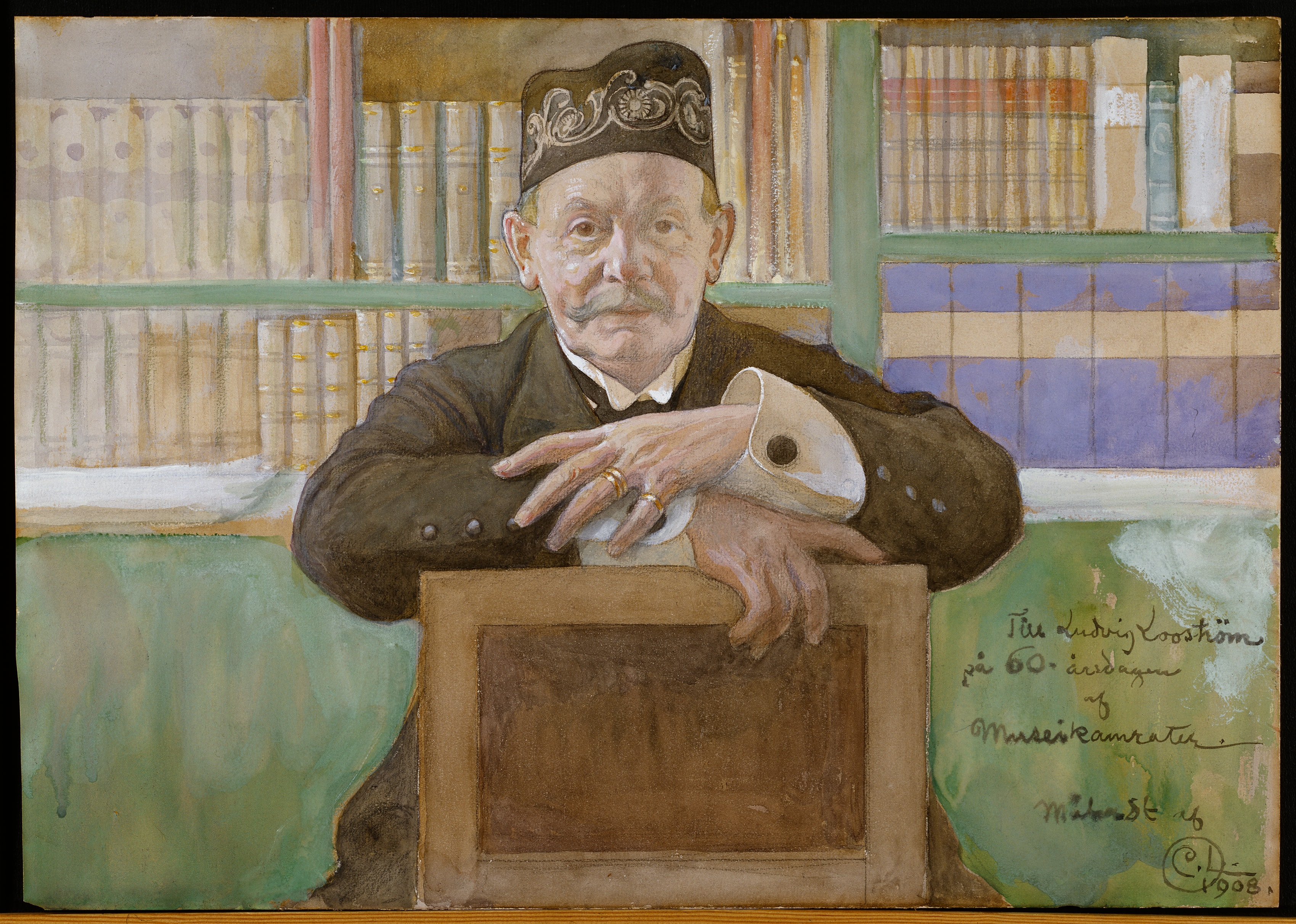 Ludvig Looström, 1848-1941 by Carl Larsson