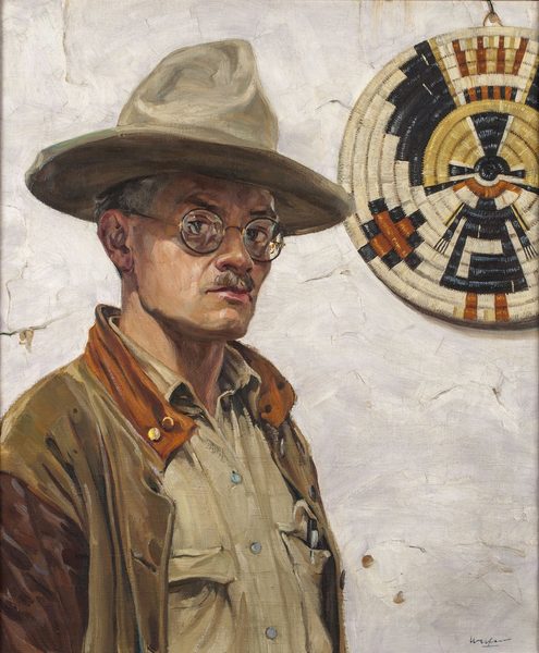 Self-portrait by Walter Ufer