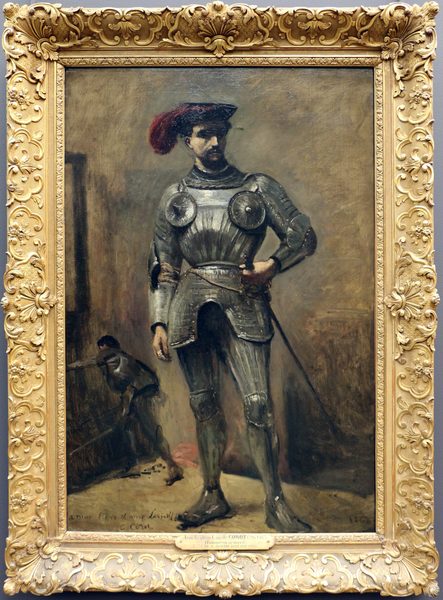 Camille corot, l'uomo in armatura detto anche il cavaliere, 1868 by Sailko