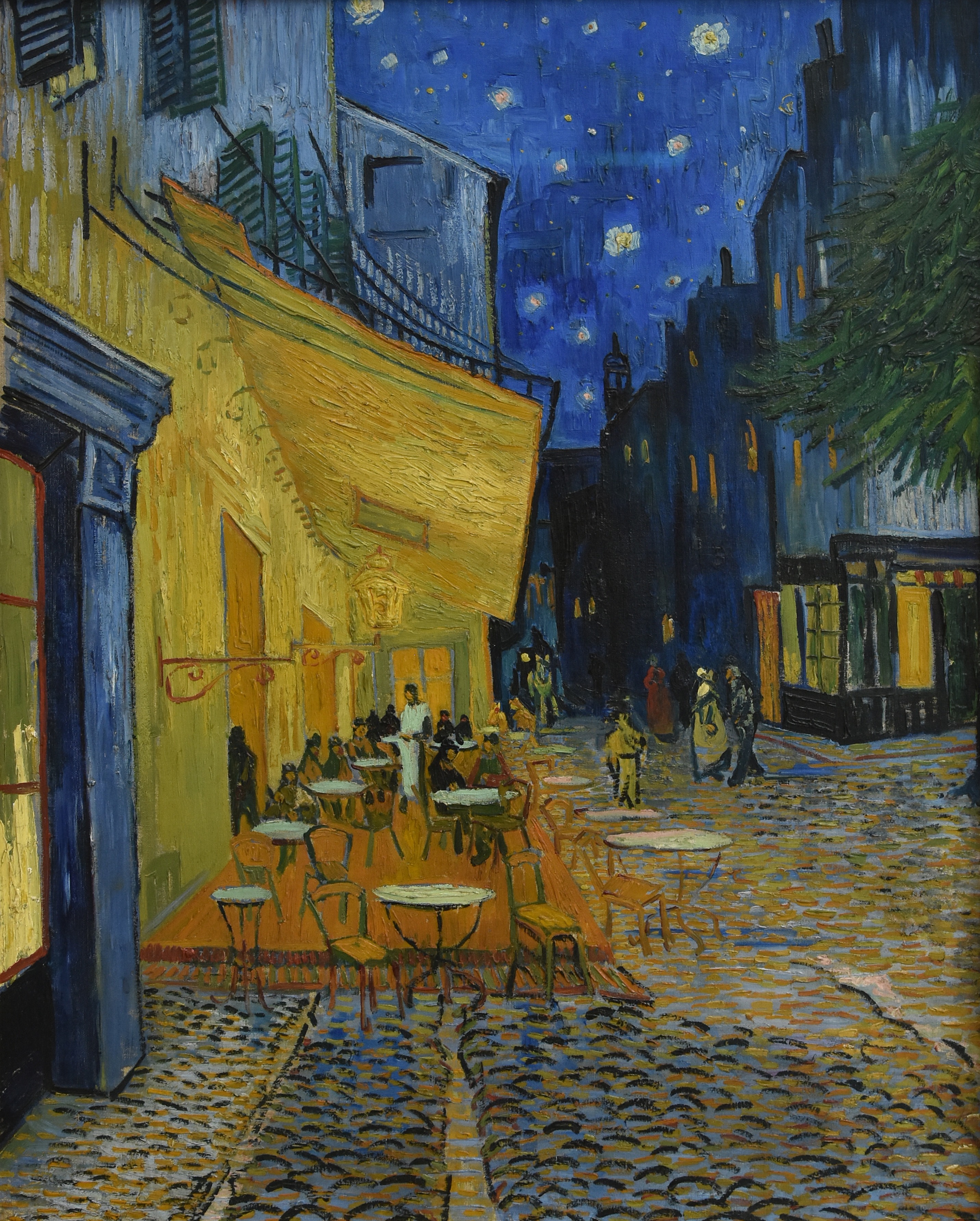 Cafe Terrace at Night, 1888-09, by Vincent van Gogh