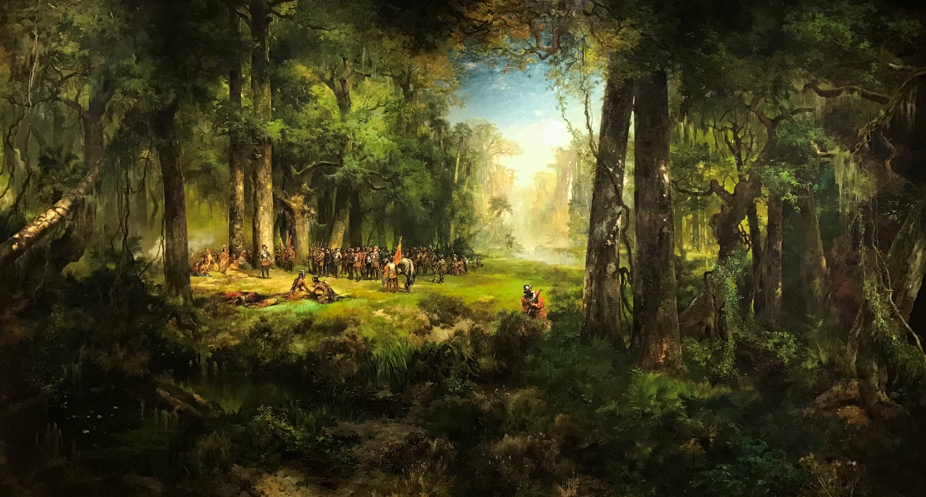 Ponce de León in Florida by Thomas Moran